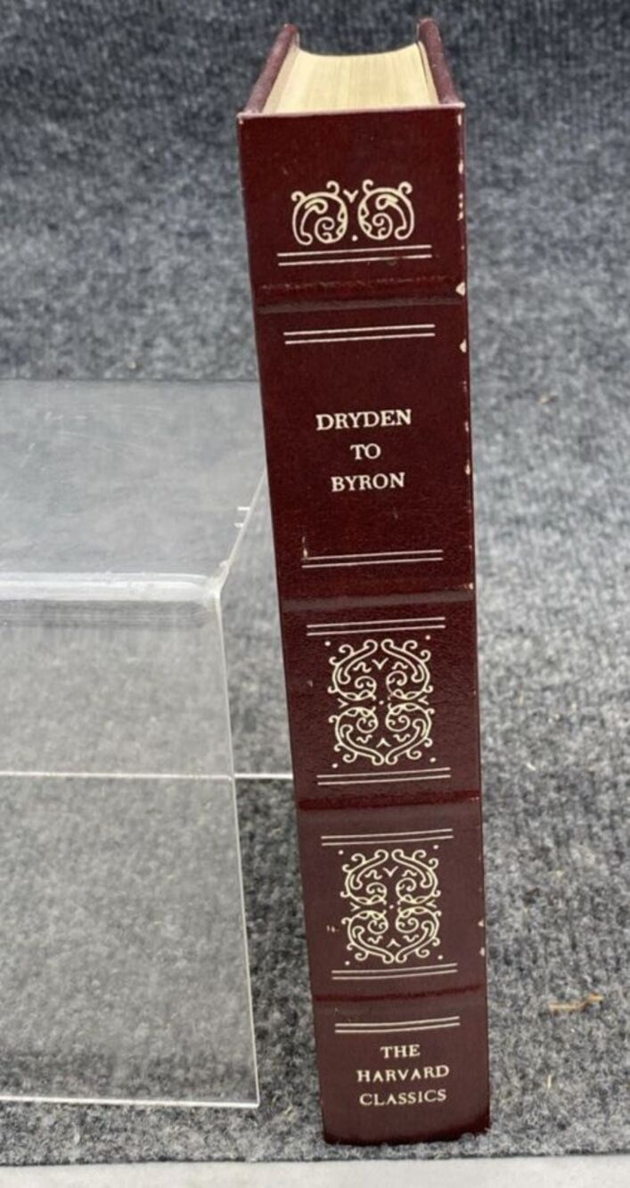 Harvard Classics Modern English Drama 1984 Grolier Deluxe Dryden Byron Sheridan